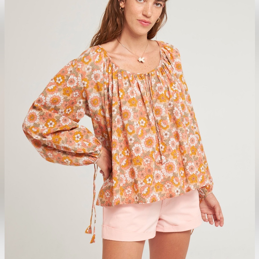 Antik Batik Blossom Print Blouse | Women’s XS